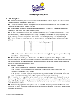 San Dieguito Youth Softball League