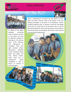 October P 2015 - Shanti Asiatic School Jaipur