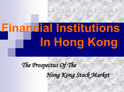 The market capitalization of Hong Kong Stock market