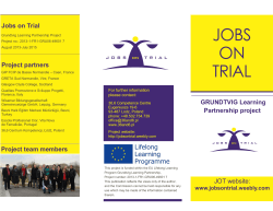 jobs on trial - 36and6 Competence Centre