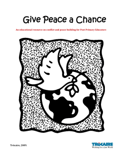 Give peace a chance