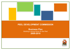 peel development commission sustainability action plan initiatives