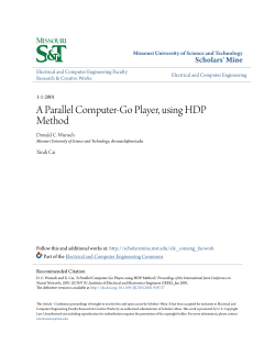A Parallel Computer-Go Player, using HDP Method