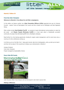 DOCX | 161.02KB litterALLY - Issue 30 - May 2012