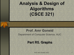 Graphs - Computer Science and Engineering Department