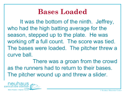 Bases Loaded - Neuhaus Education Center