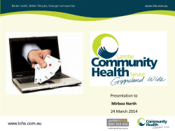 Mirboo North March 2014