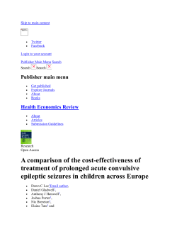 A comparison of the cost-effectiveness of treatment of prolonged