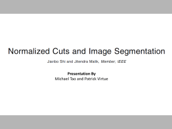 Normalized Cuts and Image Segmentation