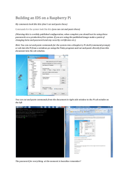 Instructions for building the 8Gig image