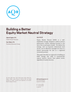 Building a Better Equity Market Neutral Strategy