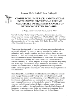 COMMERCIAL PAPER