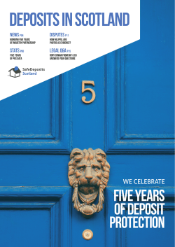 five years of deposit protection