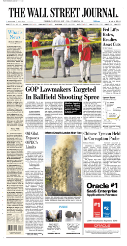 GOP Lawmakers Targeted In Ballfield Shooting Spree Oracle#1