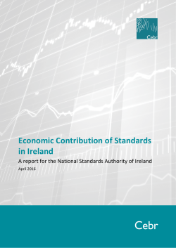 Economic Contribution of Standards in Ireland