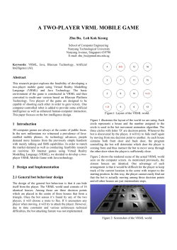 a two-player vrml mobile game - NTU.edu
