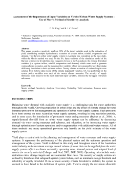 Use of the extended Fourier Amplitude Sensitivity Test to assess the