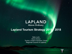 Lapland Tourism Strategy 2015