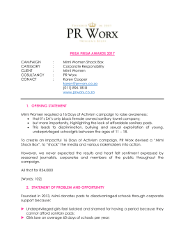 PRISA PRISM AWARDS 2017 CAMPAIGN : Mimi Women Shock