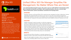 mini-case study - Center