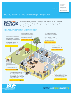 How to make the most of an Energy Savings Day