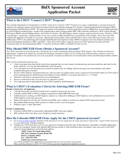 Application - Bid Express