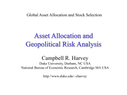 Asset_Allocation - Duke University`s Fuqua School of Business