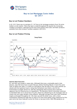 Q1 - Mortgages for Business