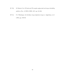 D. Plaisted, New NP-hard and NP-complete polynomial and integer
