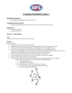 Outline of a Typical Coaching Session