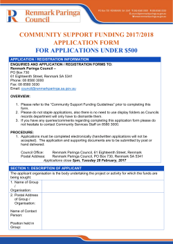 Community Support Funding Under $500