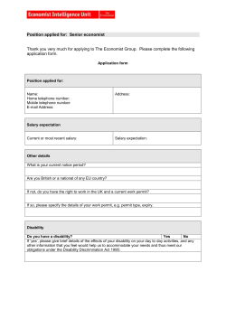 To - Economist Group