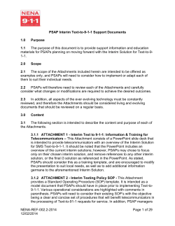 PSAP Interim Text-to-9-1