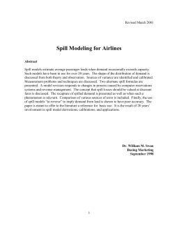 Airports and Aviation - Airline Industry Related papers and talks of