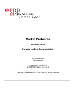 Appendix D&ndash; Settlement Metering Data Management Protocols