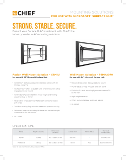 STRONG. STABLE. SECURE.
