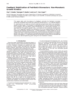 Non-Monotonic Growth Kinetics - Universit&eacute; catholique de Louvain