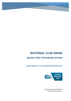 national club draw