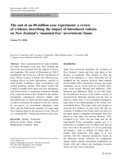 The end of an 80-million year experiment: a review of evidence