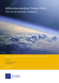(Mis)understanding Climate Policy