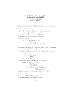 Statistics for Applications PsetSol3