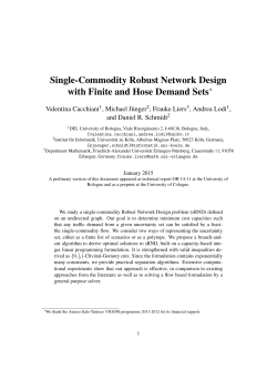 Single-Commodity Robust Network Design with Finite and Hose