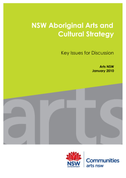 NSW Aboriginal Arts and Cultural Strategy