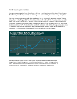 How do you win a game of chicken?