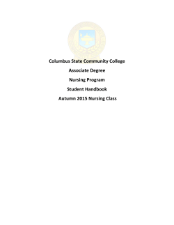Columbus State Community College Associate Degree Nursing