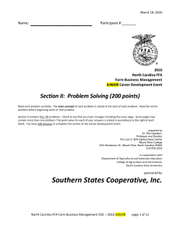 Farmer Joe-Bob owns and manages JB Farms where he raises