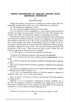 finite extensions of abelian groups with minimum condition