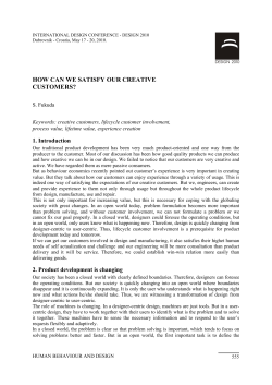 how can we satisfy our creative customers?