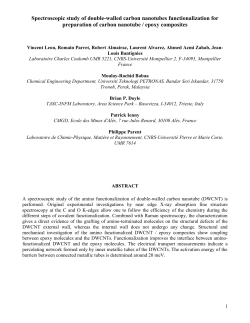 Spectroscopic study of double-walled carbon nanotubes
