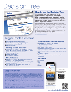 Decision Tree - Deltex Medical